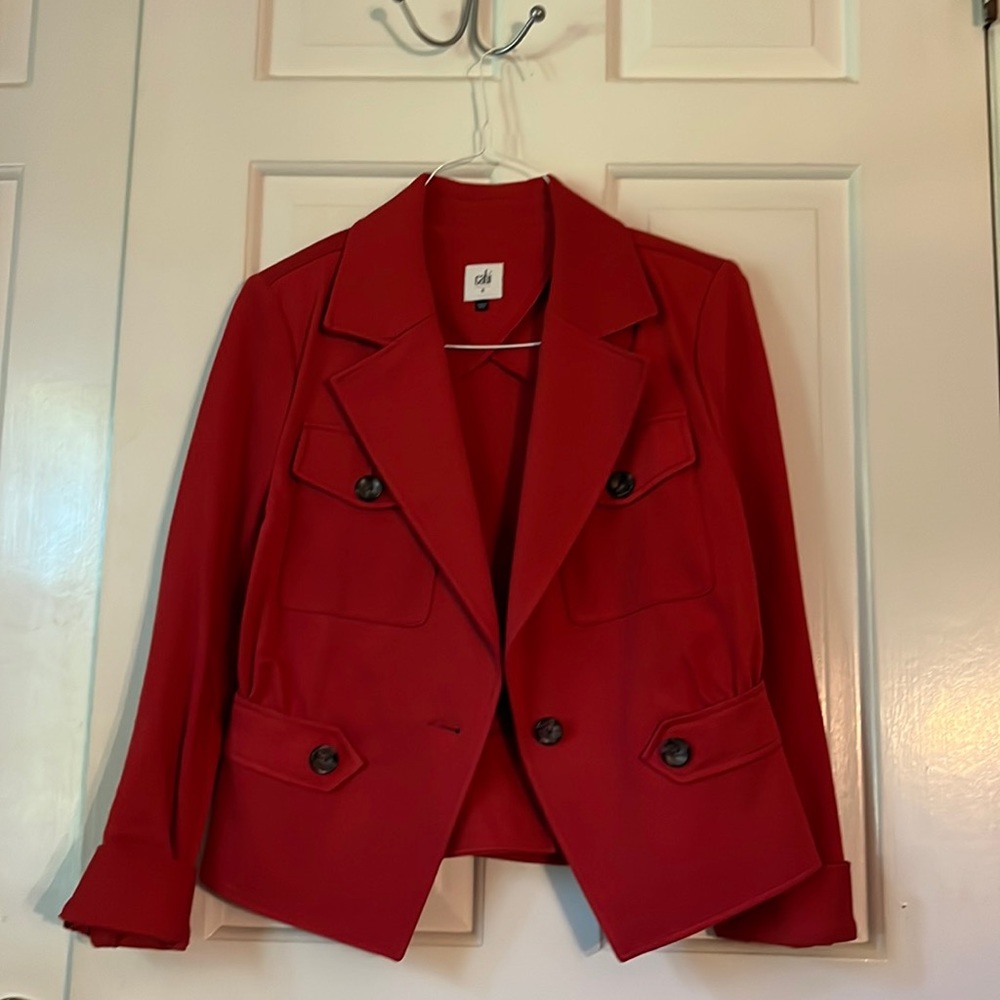 Red jacket
